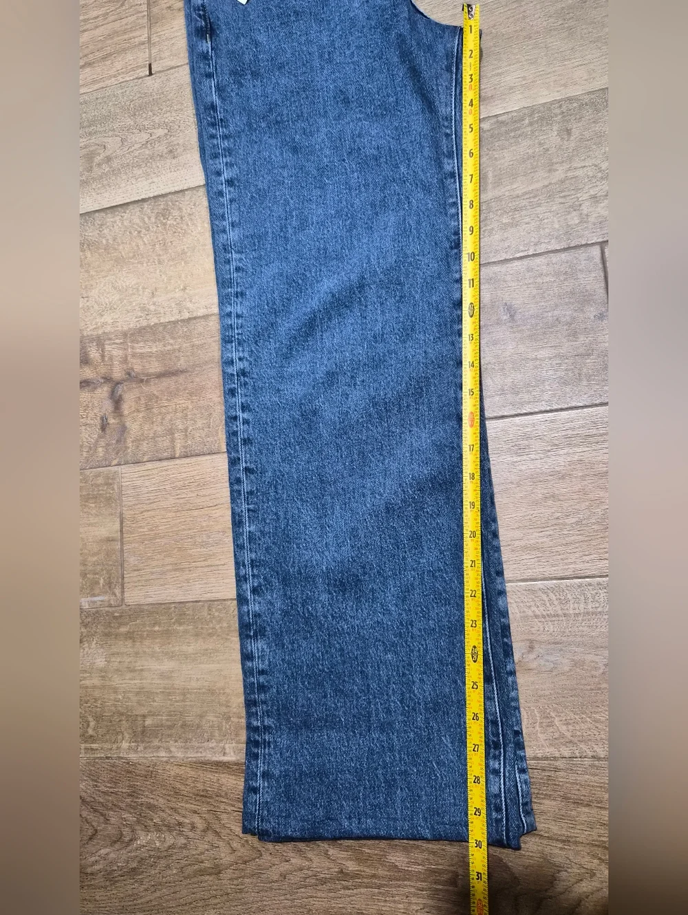 Aritzia Denim Forum Nwt Remy Hi Relaxed No Stressed Medium Blue Size 29 - Picture 11 of 11